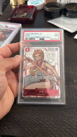 PSA 9 Nami One Piece 25th Anniversary Card #016