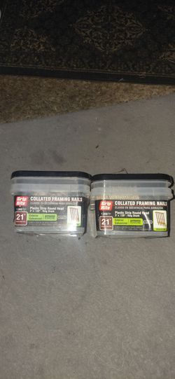 3" galvanized nails