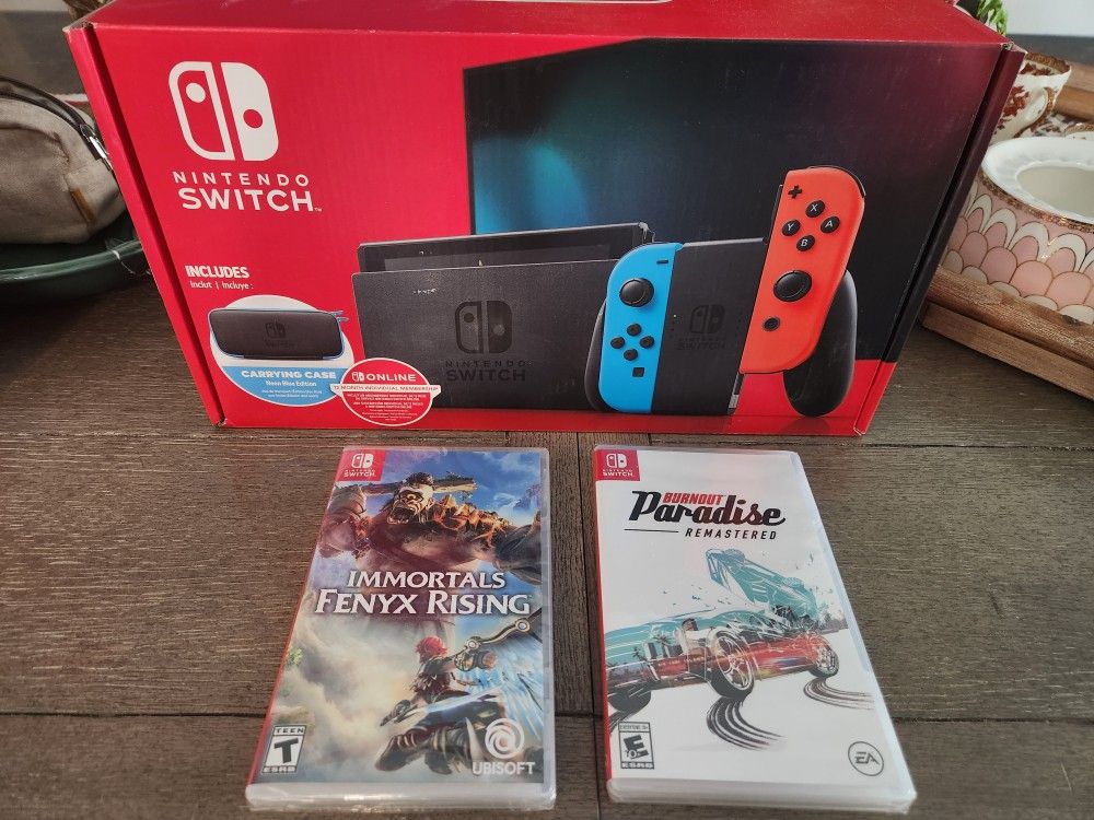 Nintendo Switch Bundle (Brand New)