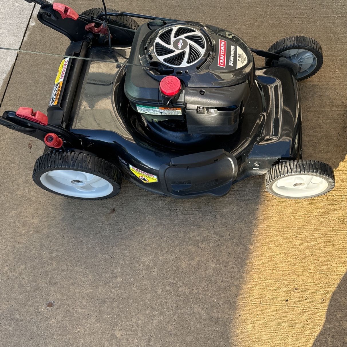 Craftsman Platinum 7.25 Lawnmower 