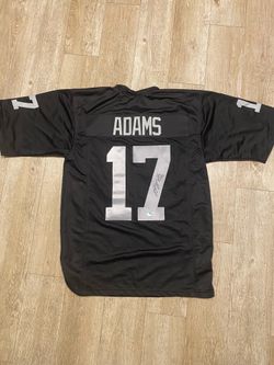Davante Adams Signed Las Vegas Raiders Jersey Beckett Authenticated