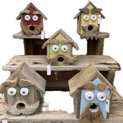 Rustic Unique Birdhouses