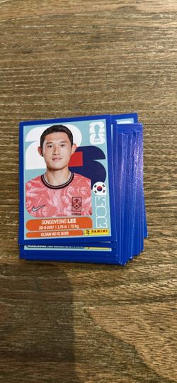 blue world cup stickers