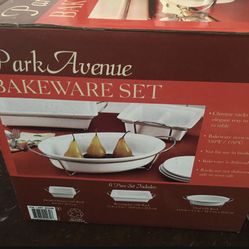New PARK AVENUE 6 Piece Bakeware Set