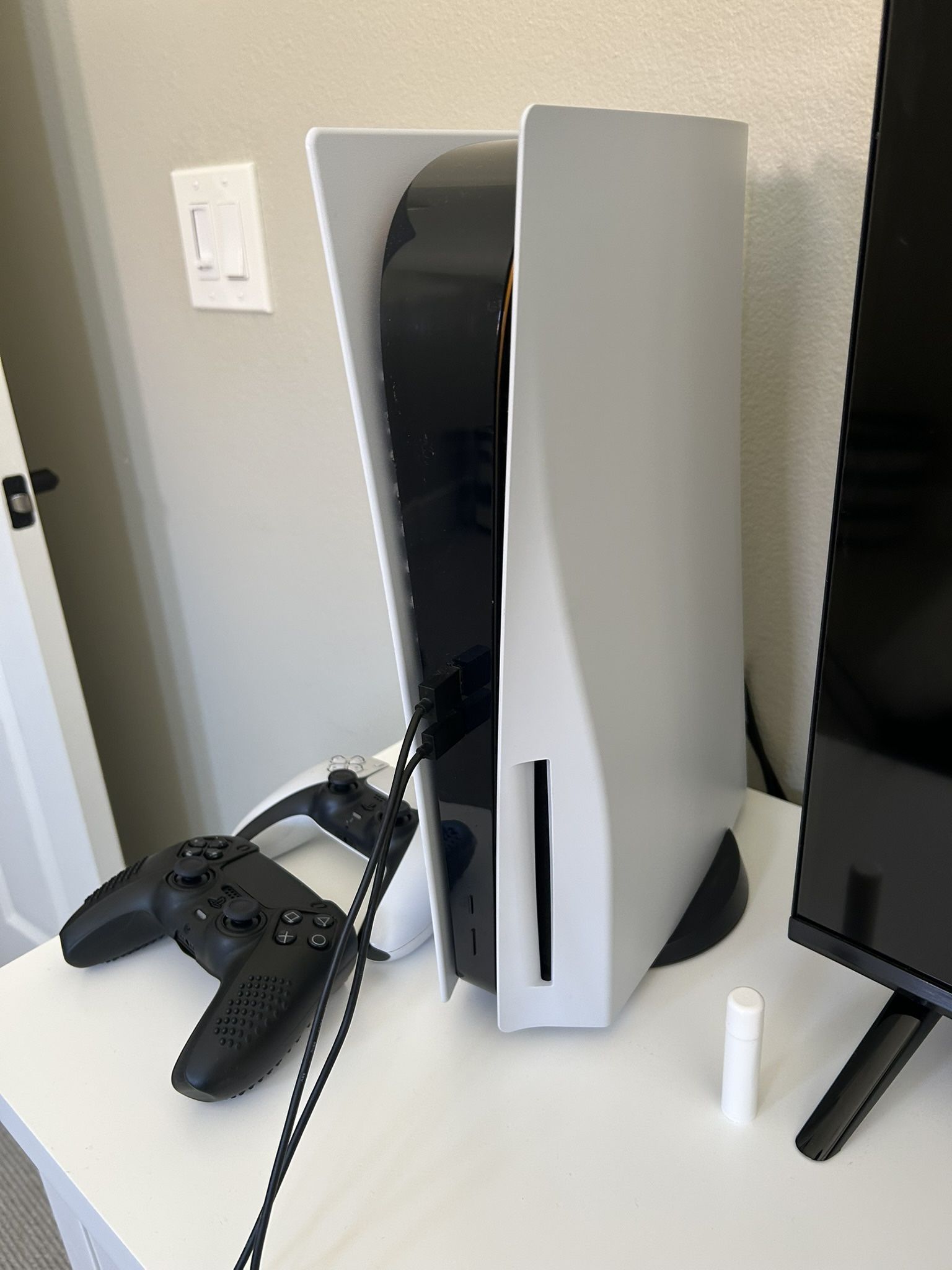 PS5 with 2 controllers