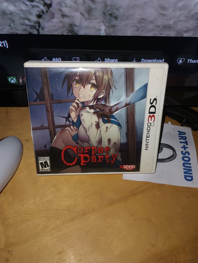 Corpse Party 3DS (CASE AND MANUAL ONLY)