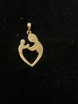 14k gold pendant #111755-2 MJ