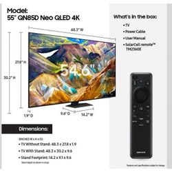 Samsung NEO QLED 55IN Samsung QN85D 