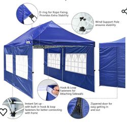 10x20 Canopy Tent Easy Up Heavy Duty 