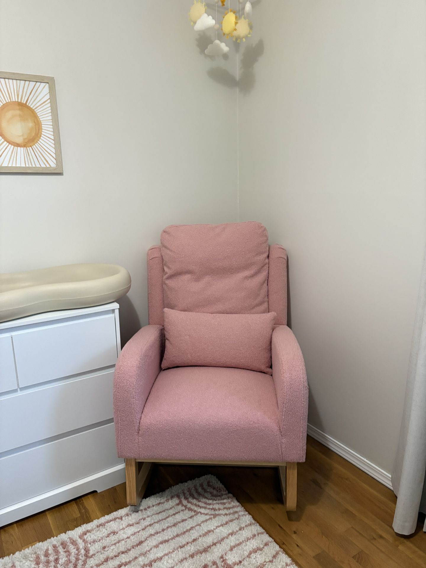 Pink Rocking Chair Nursery