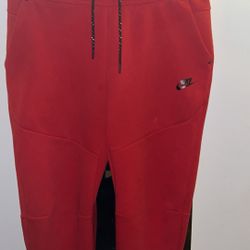 Used Red University Nike Tech 