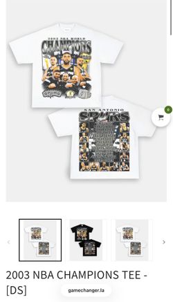 2003 Spurs Champions Tee Size L