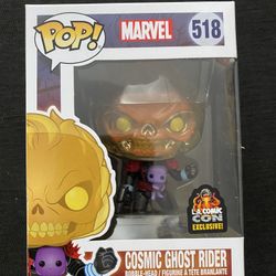 Funko Pop Marvel Cosmic Ghost Rider 518 LA Comic Con Exclusive