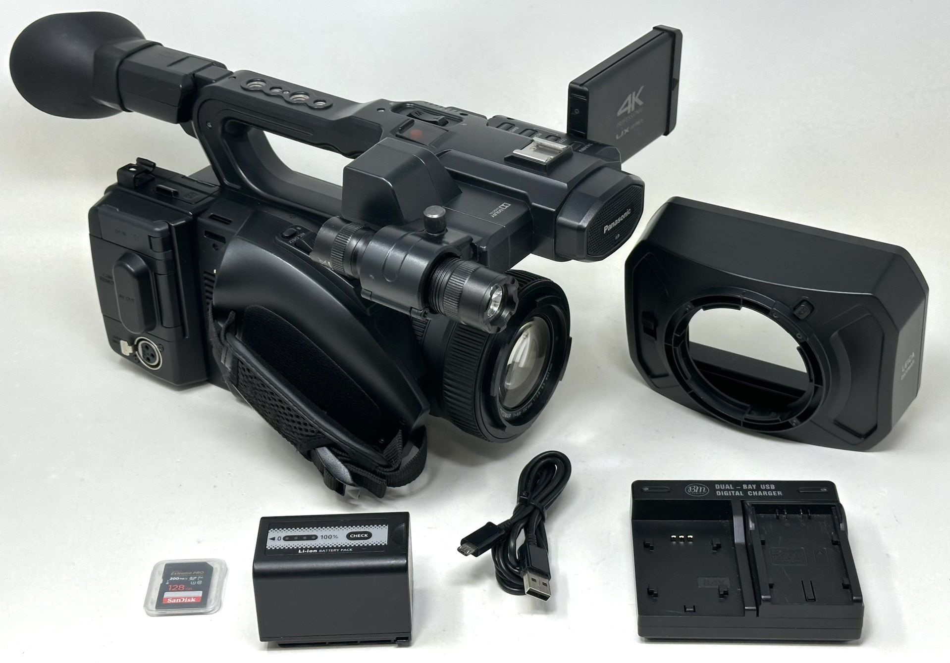 Panasonic AG-UX90 UHD 4K Professional Camcorder Video Camera