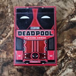 New Deadpool Playing Card Deck