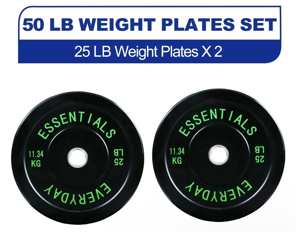 25 Lbs/Pound Weight Plates Set