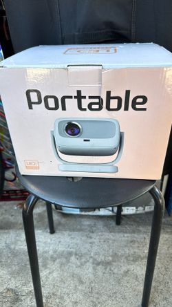 PORTABLE LED PROJECTOR………