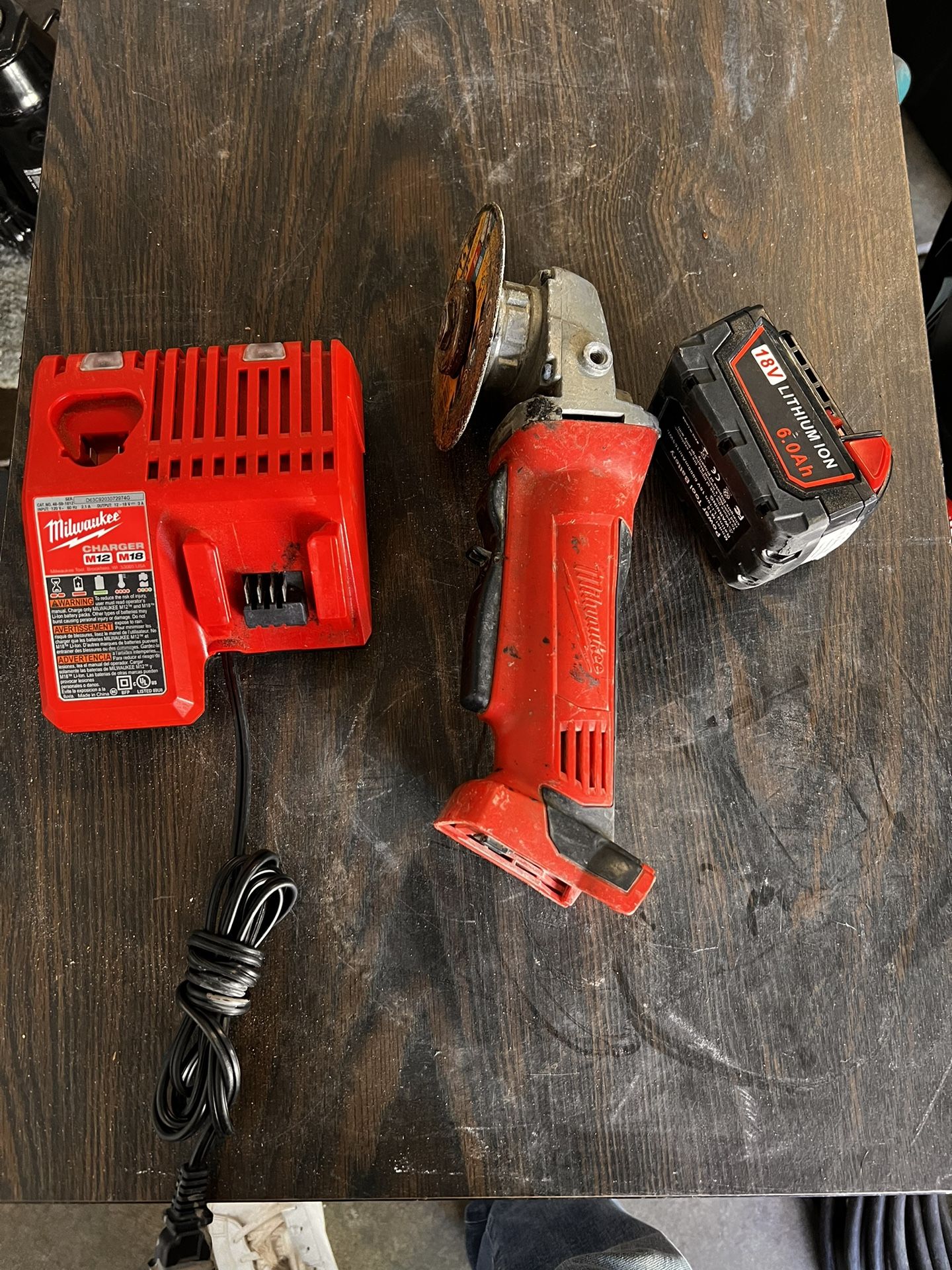 Milwaukee Grinder