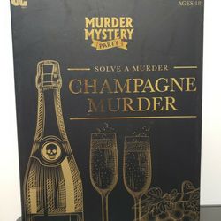Murder Mystery party * Champagne Murder*
