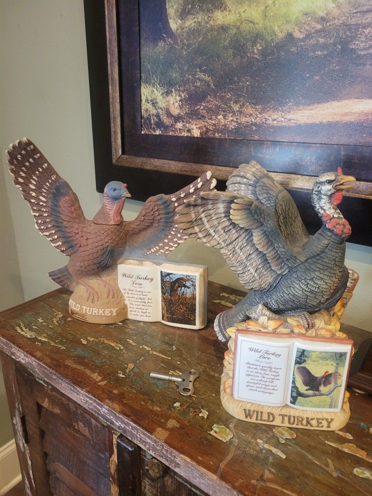 Wild Turkey Decanters