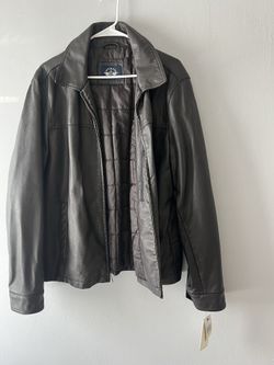 Dockers Faux Leather Men Jacket