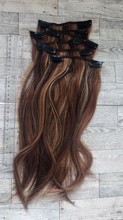 14 inch 6 pc 100% real hair