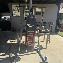 Everlast 100lb Punching Bag W/Stand 