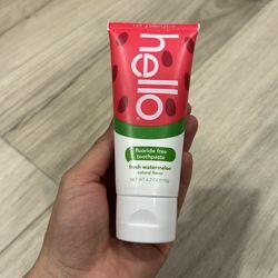 Kids Hello Fluoride Free Watermelon Toothpaste
