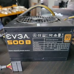 EVGA 500B Power Supply (500 Watts, Used)