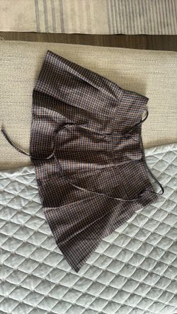 SKIRT PLAID SIZE M