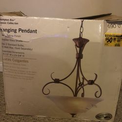 Hampton Bay Hanging Pendant Chandelier 