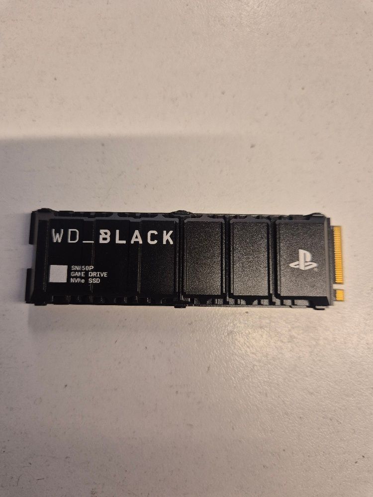 WD_BLACK 1TB SN850P NVMe M.2 SSD Officially Licensed Storage Expansion for PS5 Consoles, up to 7,300MB/s, with heatsink - WDBBYV0010BNC-WRSN SN 23284S