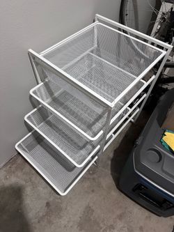 IKEA Jonaxel 4 drawer metal storage organizer