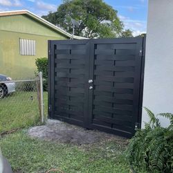 Metal Works / Fences, gates ALUMINUM 