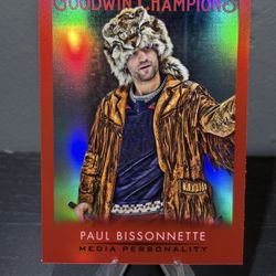 #39 Paul Bissonnette 2021 Upper Deck Goodwin Champions - Platinum Red