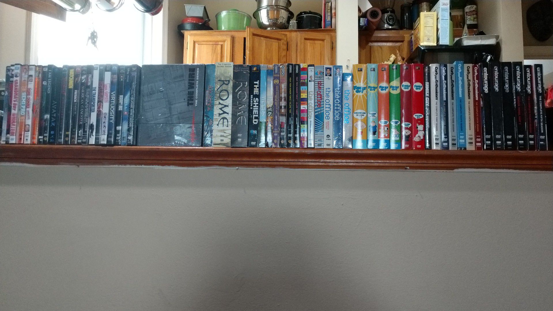 Assorted DVD movies and series