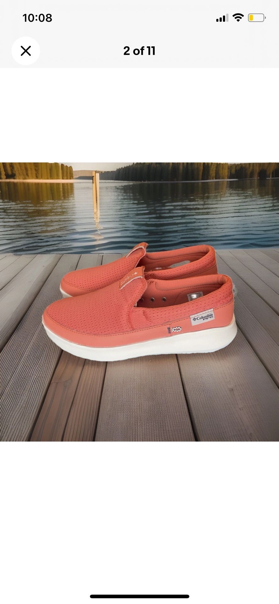 Columbia NEW Women’s Boatside Breathe PFG Boat Shoes Size 11 NIB NWT