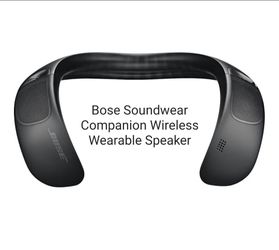Bose Soundwear Companion Wireless Wearable Speaker