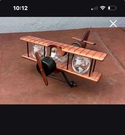Wood glass decanter plane glass cups