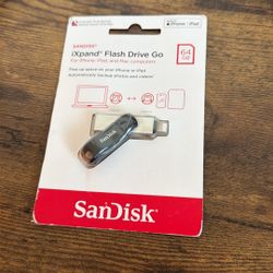 SanDisk iXpand Flash Drive Go 64GB