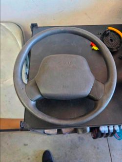 Jeep Wrangler TJ complete steering wheel