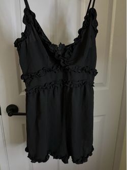 Fashion Nova Black Romper
