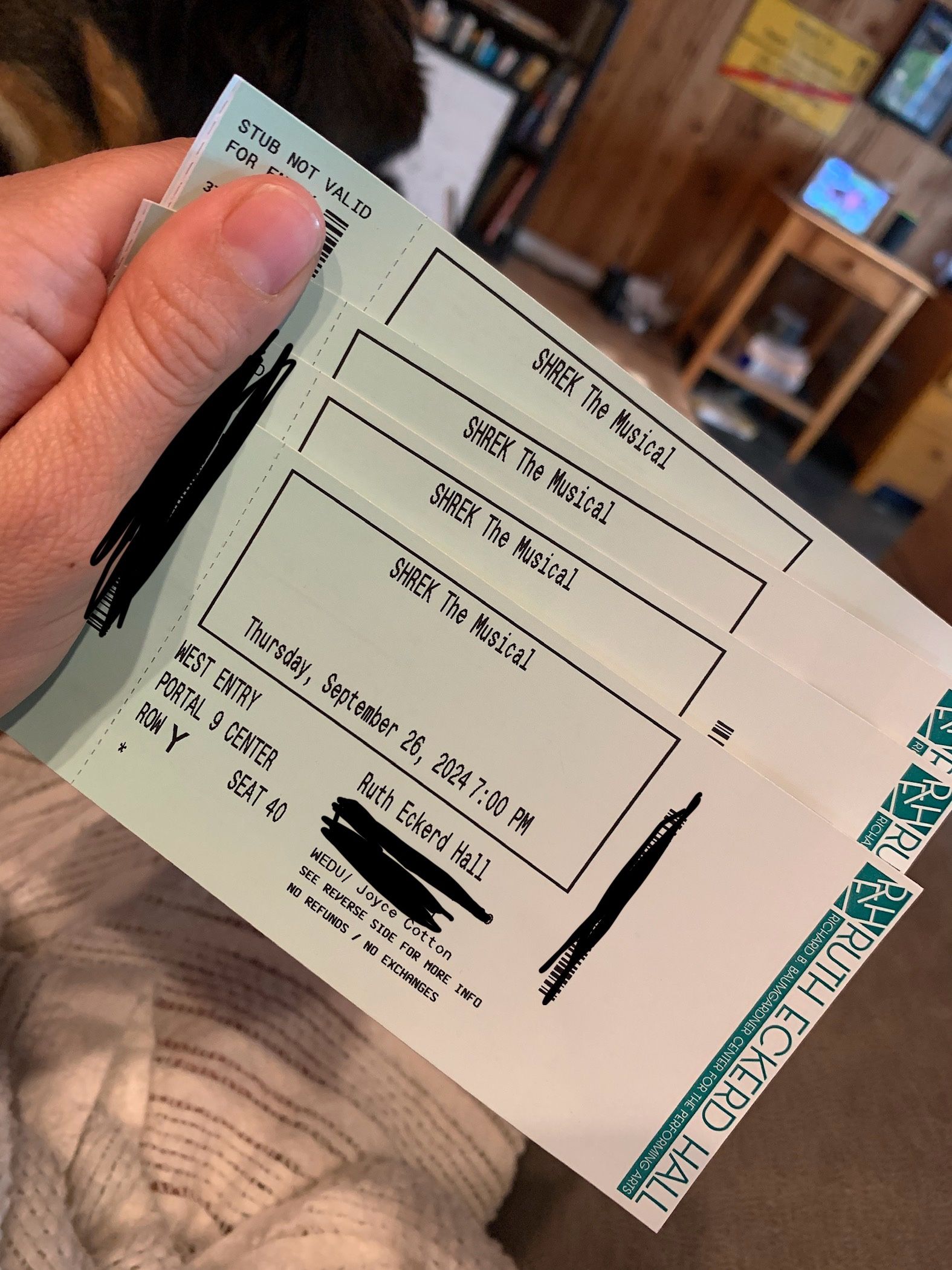 Shrek The Musical Tickets