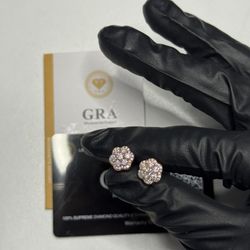 Cluster VVS Earrings