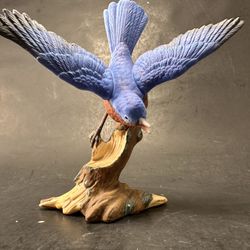 Goto Original "Bluebird" Porcelain Bird Figurine Japan