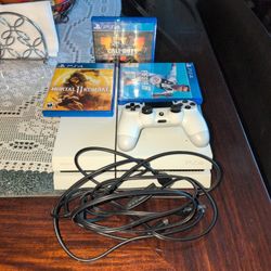 Ps4 Glacier White 500gb