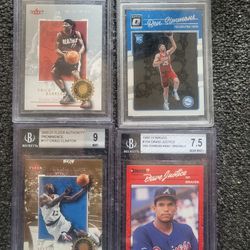 4 Graded Cards