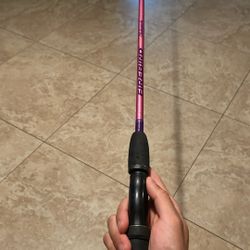 Pink Fishing Rod