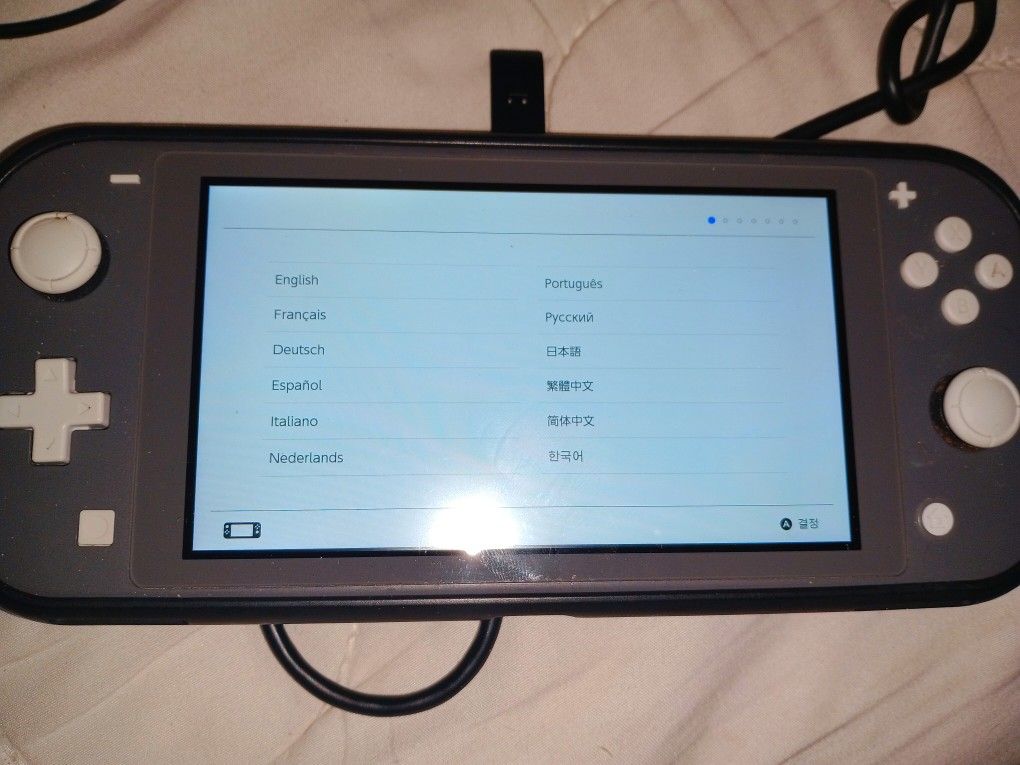 Nintendo Switch Lite With Pokemon Game
