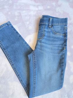 Little girl jeans jeggings (M)(7-8)